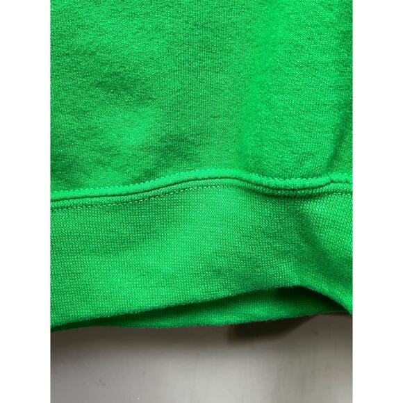 Gildan Sweatshirt Womens large green "Home for the Holidays" embroidered - Picture 5 of 5